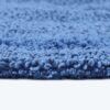 Unyqoos® Omkeerbare ronde badmat van katoen met zacht massage-effect en absorptie