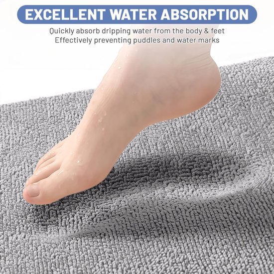 550x550-19978.jpg Unyqoos® Zachte en absorberende badmat met antislip voor badkamergebruik