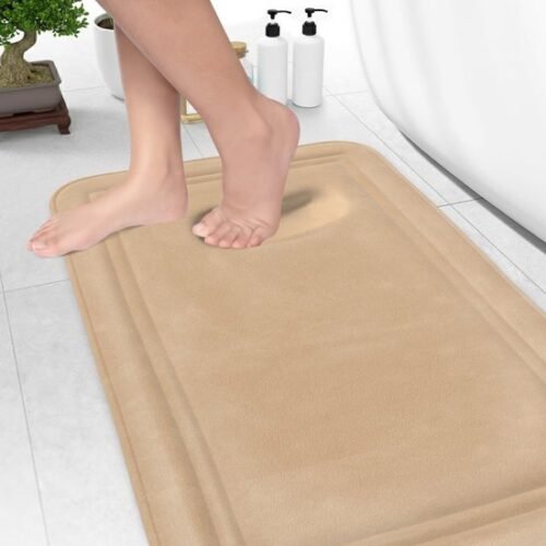Unyqoos® Zachte en antislip badmat van traagschuim voor veilige badkamerervaring
