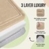 550x550-20014.jpg Unyqoos® Zachte en antislip badmat van traagschuim voor veilige badkamerervaring