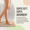 550x550-20015.jpg Unyqoos® Zachte en antislip badmat van traagschuim voor veilige badkamerervaring
