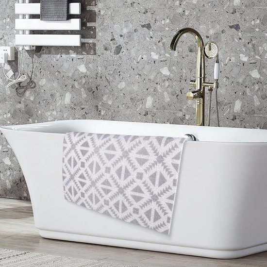 Unyqoos® Antislip Douchmat met Sneldrogende Eigenschappen voor Badkamer en Keuken