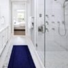 Unyqoos® Set van twee luxe microvezel badmatten met antislip en sneldrogende eigenschappen