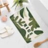 550x550-20051.jpg Unyqoos® Binnenruimte Antislip Bademat met Groen Blad Ontwerp Wasbaar en Zacht 50x80cm