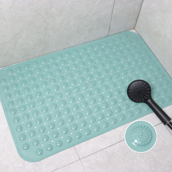 550x550-20092.jpg Unyqoos® Vierkante antislip douchemat met massagefunctie en zuignappen in Marsgroen