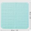 550x550-20093.jpg Unyqoos® Vierkante antislip douchemat met massagefunctie en zuignappen in Marsgroen