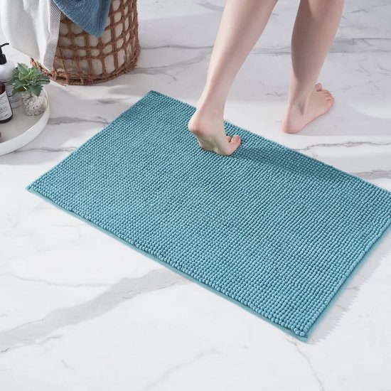 Unyqoos® Ultra Zachte Antislip Badmat voor Douche en Badkamer, Wasbaar en Absorberend, 50 x 80 cm