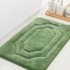 550x550-20143.jpg Unyqoos® Comfortabele Antislip Badmat voor Douche en Badkamer met Superieure Waterabsorptie, Groen, 40 x 60 cm