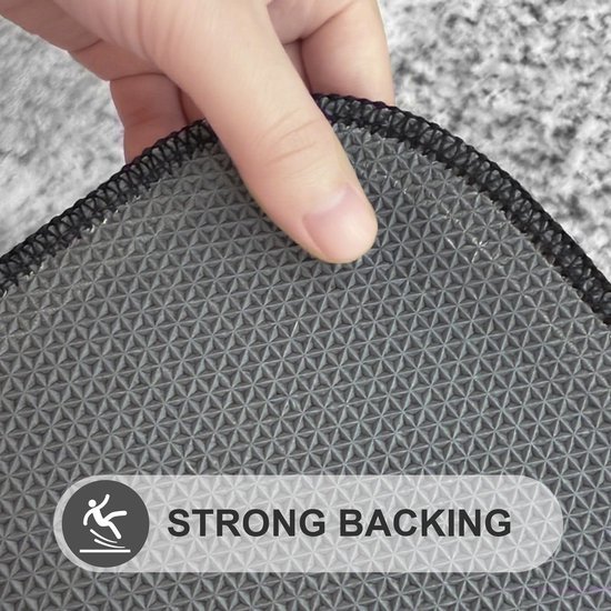 Unyqoos® Hoogpolige en Wasbare Badmat voor Veiligheid en Comfort in Badkamer