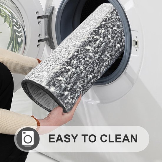 Unyqoos® Hoogpolige en Wasbare Badmat voor Veiligheid en Comfort in Badkamer