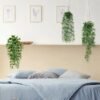 Unyqoos ® Verzorgingsvrije Eucalyptus Kunstplanten Set van 3 voor Binnen en Buiten Decoratie