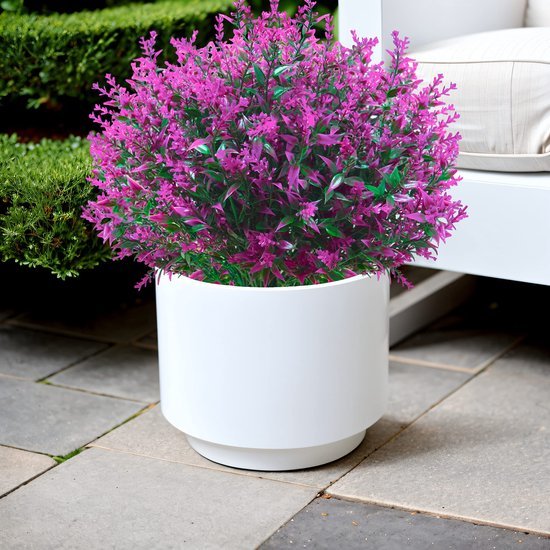 Unyqoos ® Kunstlavendel voor Binnen en Buiten, Onderhoudsvrij, 12 Bundels