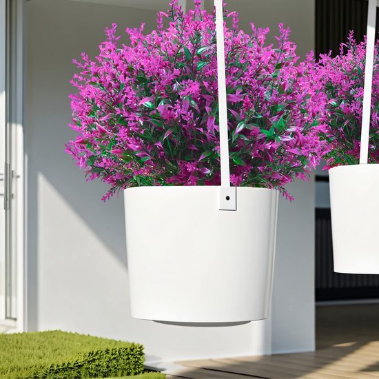 Unyqoos ® Kunstlavendel voor Binnen en Buiten, Onderhoudsvrij, 12 Bundels