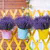 Unyqoos ® 10 Stuks Weerbestendige Kunstlavendel voor Buiten Decoratie met Realistische Details