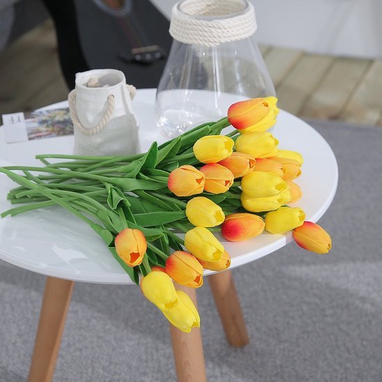 Unyqoos ® Levensechte Decoratieve Tulpen voor Bloemrijke Interieurs en Evenementen