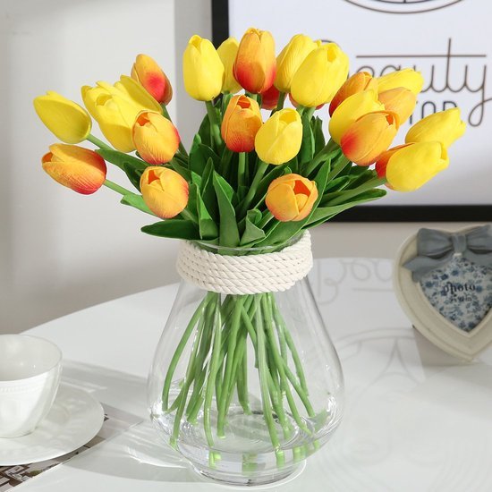 Unyqoos ® Levensechte Decoratieve Tulpen voor Bloemrijke Interieurs en Evenementen