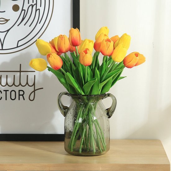 Unyqoos ® Levensechte Decoratieve Tulpen voor Bloemrijke Interieurs en Evenementen