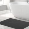 Unyqoos® Extra grote, absorberende badmat van 100% katoen met antislip en sneldrogende eigenschappen