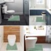 Unyqoos® Zachte Absorberende Badmat voor Badkamer en Douche met Antislip Eigenschappen