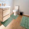 Unyqoos® Zachte Absorberende Badmat voor Badkamer en Douche met Antislip Eigenschappen