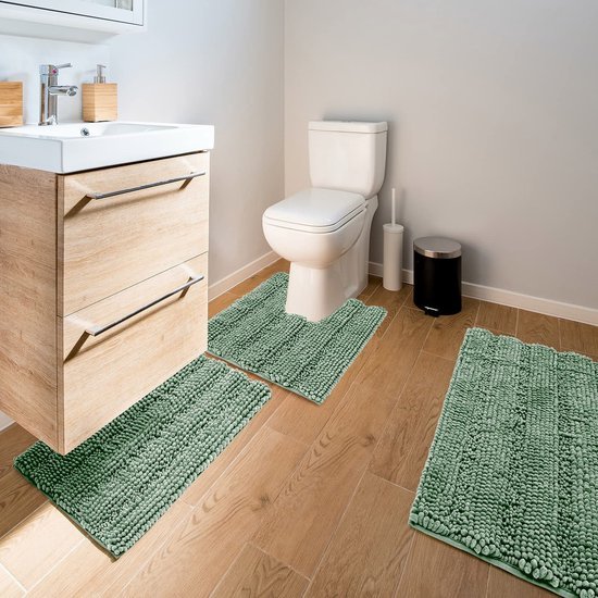 Unyqoos® Zachte Absorberende Badmat voor Badkamer en Douche met Antislip Eigenschappen