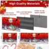 550x550-20513.jpg Unyqoos® Wasbaar kersttapijt met 3D-design voor huis en kantoor decoratie
