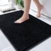 Unyqoos® Zachte Chenille Badmat Set van 3 Stuks met Antislip voor Complete Badkamerervaring