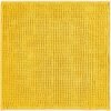 Unyqoos® Zachte Antislip Badmat Set voor Optimale Badkamerervaring in Geel, 45 x 45 cm