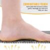 Unyqoos® Grijze antislip douchemat met sneldrogende afvoergaten en zacht comfort