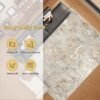 550x550-20593.jpg Unyqoos® Zacht en Wasbaar Geometrisch Vloerkleed voor Woonkamer en Kantoor