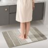 550x550-20597.jpg Unyqoos® Zachte antislip badmat voor badkamer en douche, beige, wasbaar 60x90 cm