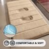 Unyqoos® Comfortabele en waterabsorberende badmat met memory foam voor elke badkamer