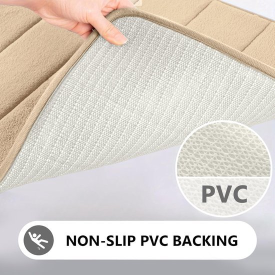 Unyqoos® Comfortabele en waterabsorberende badmat met memory foam voor elke badkamer