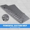 Unyqoos® Antislip Douchemat 70x70 cm Grijs met Zuignappen en Afvoergaten