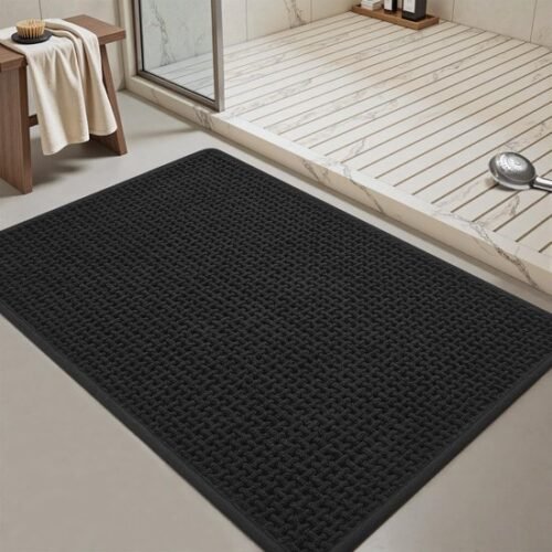 550x550-20715.jpg Unyqoos® Zachte en Absorberende Badmat met Antislip voor Veiligheid in de Badkamer