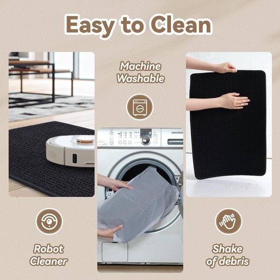 550x550-20722.jpg Unyqoos® Zachte en Absorberende Badmat met Antislip voor Veiligheid in de Badkamer
