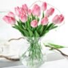 Unyqoos ® Adembenemend Realistische Kunstbloemen Tulpen voor Prachtige Bloemstukken en Decoraties