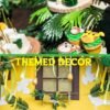 550x550-20822.jpg Unyqoos® Set van 66 kunstbladeren voor tropische feestdecoratie en interieur