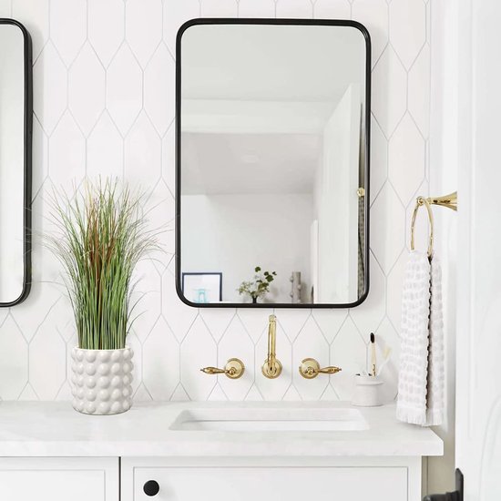 Unyqoos® Set van 2 realistische kunstplanten voor decoratie in huis of kantoor