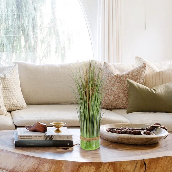 Unyqoos® Set van 2 realistische kunstplanten voor decoratie in huis of kantoor