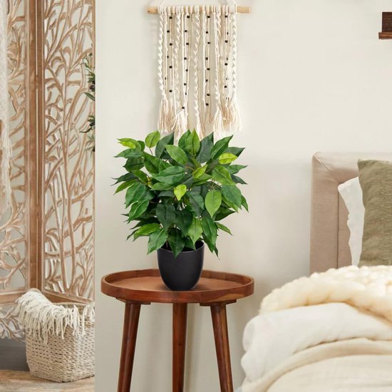 Unyqoos® Realistische kunstficus in pot voor stijlvolle decoratie in huis of kantoor