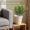 550x550-20862.jpg Unyqoos® Set van 20 levensechte kunstplanten voor binnen en buiten decoratie, groente, 36 cm, 20 stuks