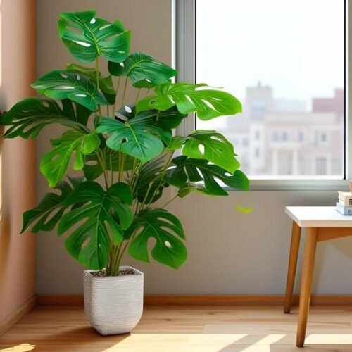 Unyqoos® Levensechte 70 cm Kunstplant voor Stijlvolle Binnenhuisdecoratie