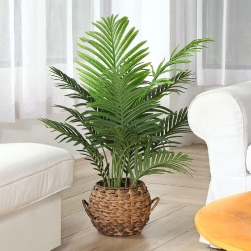 550x550-20936.jpg Unyqoos® Tropische Kunstpalm van 90 cm in Pot voor Diverse Decoraties, groente, 90cm, 2 stuks