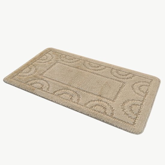 550x550-20977.jpg Unyqoos® Stijlvolle en Veilige Badmatset met Rutschfeste Latex Onderkant, Sneldrogend en Wasbaar