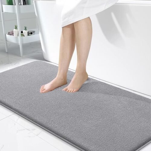 550x550-20981.jpg Unyqoos® Zachte en absorberende badmat met antisliplaag voor badkamercomfort