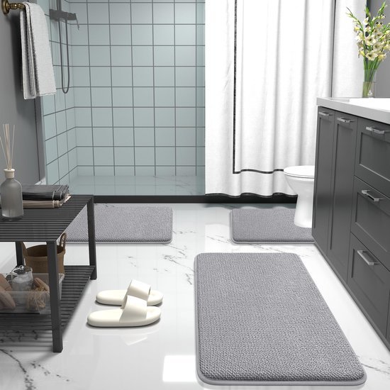 550x550-20982.jpg Unyqoos® Zachte en absorberende badmat met antisliplaag voor badkamercomfort