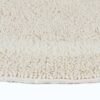550x550-20987.jpg Unyqoos® Ronde crèmekleurige badmat van katoen met omkeerbaar design van 80 cm