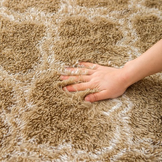 550x550-20993.jpg Unyqoos® Zacht en Pluizig Tapijt voor Woonkamer en Slaapkamer met Antisliplaag