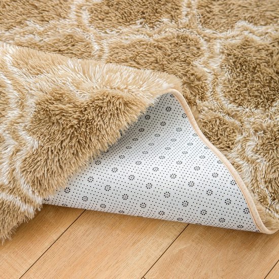 550x550-20996.jpg Unyqoos® Zacht en Pluizig Tapijt voor Woonkamer en Slaapkamer met Antisliplaag